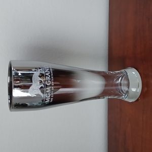 VINTAGE MGM Casino Las Vegas Souvenir Silver Pilsner Glass